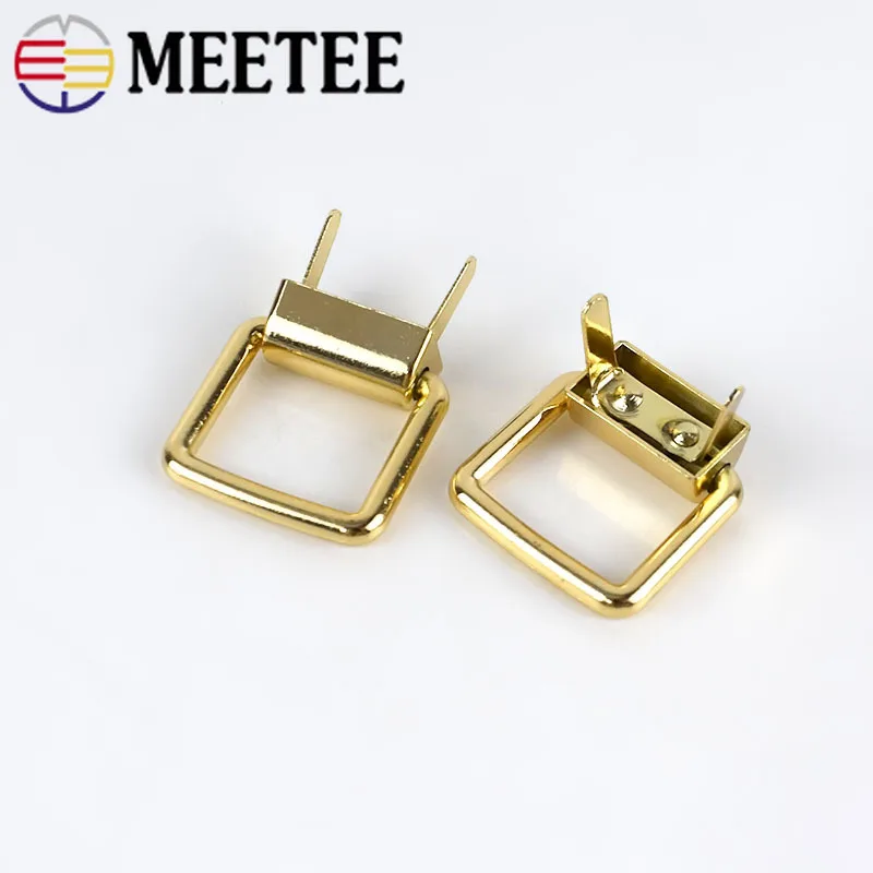 Meetee 4/10pcs 16/20MM Bag Gold O Dring Hang Hooks Clasp Buckle Luggage Chain Hardware Accessories DIY Sewing Decor Crafts AP606 | Дом и сад