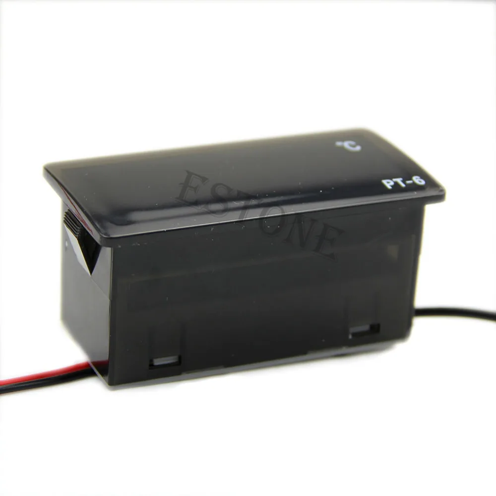 Автомобильный цифровой термометр светодиодный измеритель температуры зонд 40 ~ 110