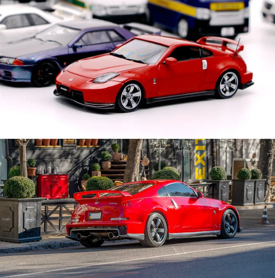 

J-COLLECTION 1:43 350Z NISSAN FAIRLADY Z NISMO 380RS Collection Edition Resin Metal Diecast Model Race Car Kids Toys