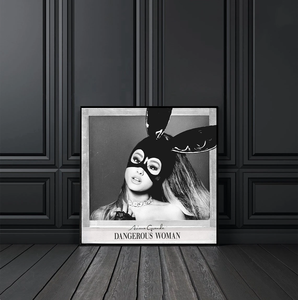 Ариана Гранде-опасная Женская музыкальная Обложка альбома плакат холст печать