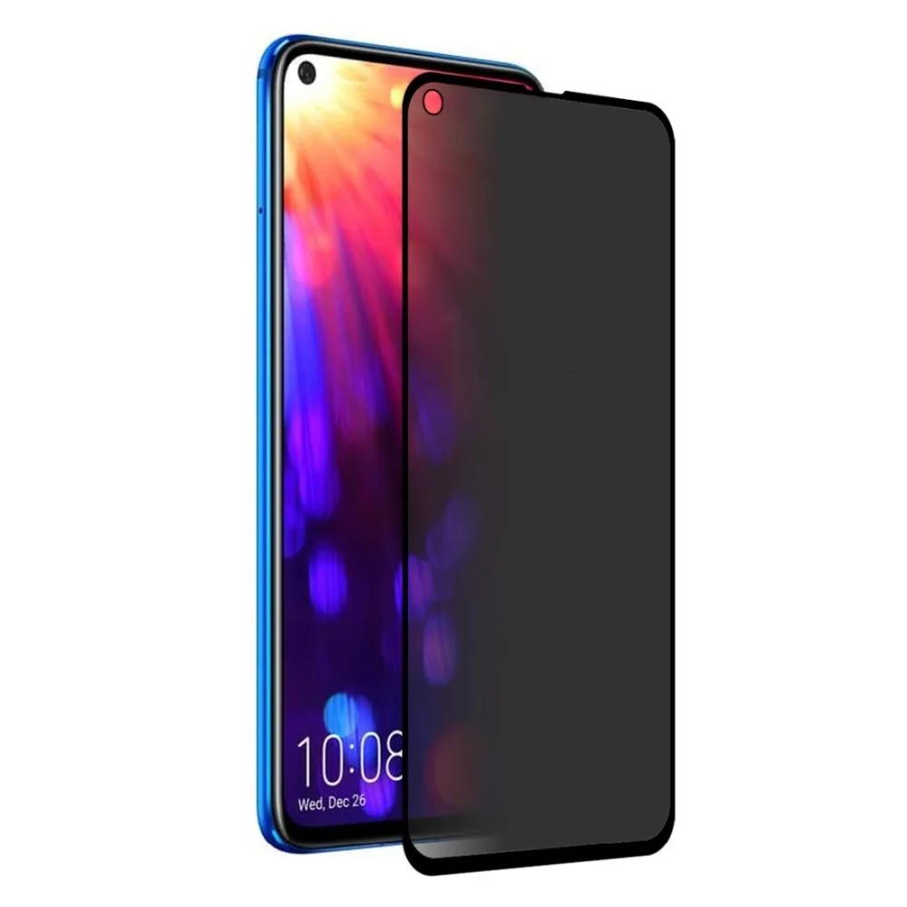 

Полное покрытие, закаленное стекло для HuaWei Honor 8X MAX 9i 9 10 lite, защита экрана против шпиона для NOVA 4 4e View 10 20 V20