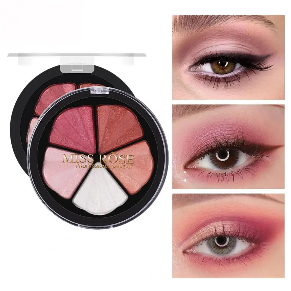 5Colors Eyeshadow Palette Matte Shimmer Soft Touch Long Lasting Waterproof Pigmented Brighten Eyes Makeup Cosmetics Accessories - купить по
