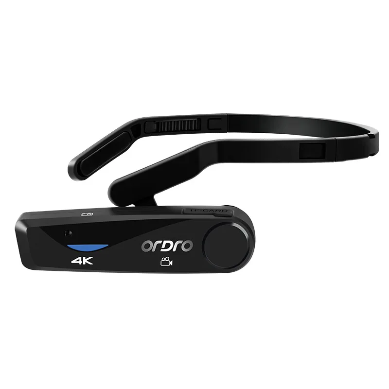 ORDRO носимая видеокамера 4K 25fps HD EP6 CMOS сенсор Широкоугольный объектив Мини камера