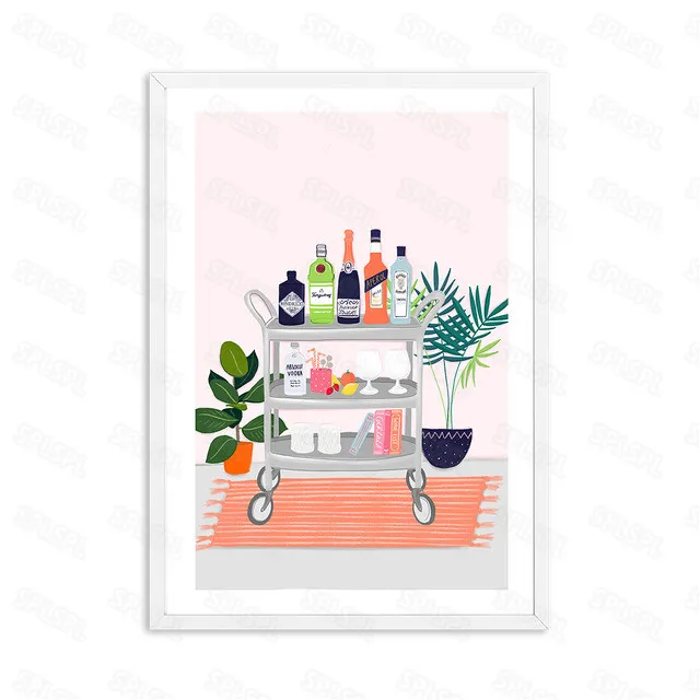 

Diy Diamond Painting Summer Breath Cartoon Animation Cartoon Drink Bubble Water Small Fresh Simple Decorative Painting