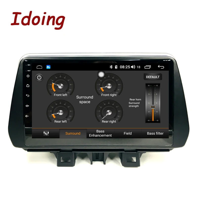 Idoing 9 &quot4G + 64G 2.5D IPS Восьмиядерный автомобильный Android авто радио плеер для Hyundai Tucson/