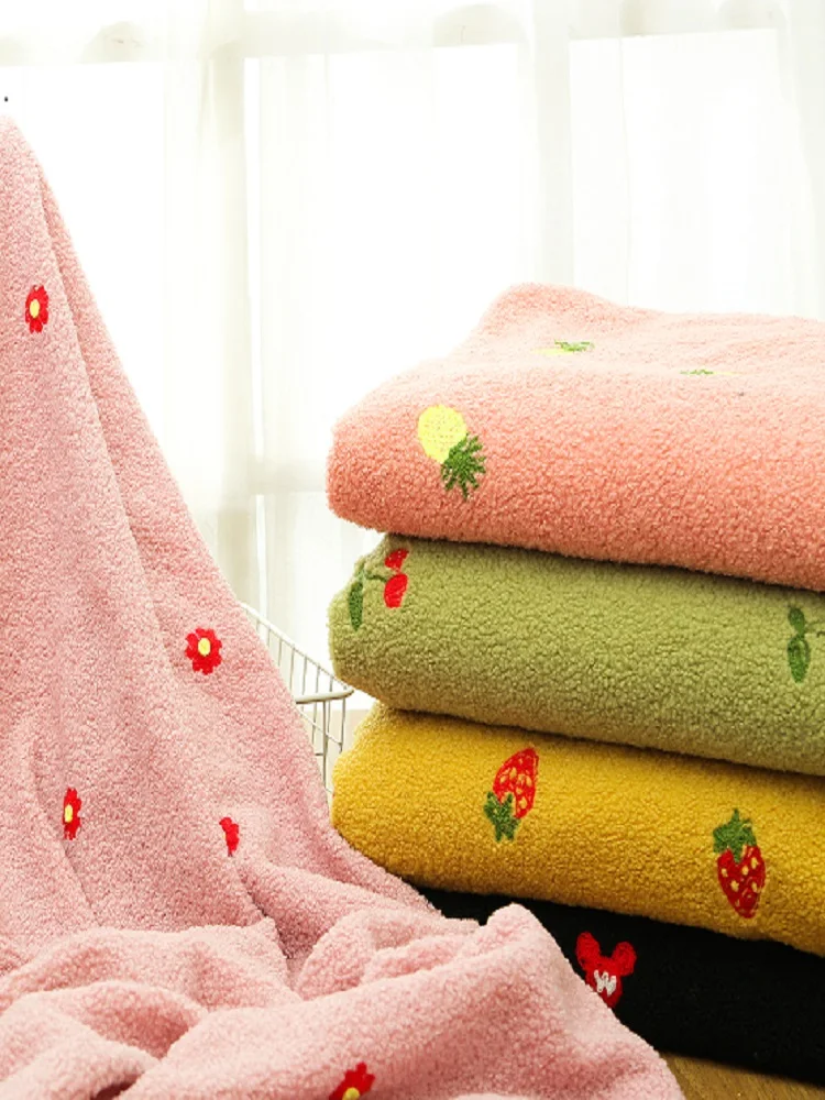 Тканевая вышитая петля кашемировая одежда пальто жилет ткань сделай сам