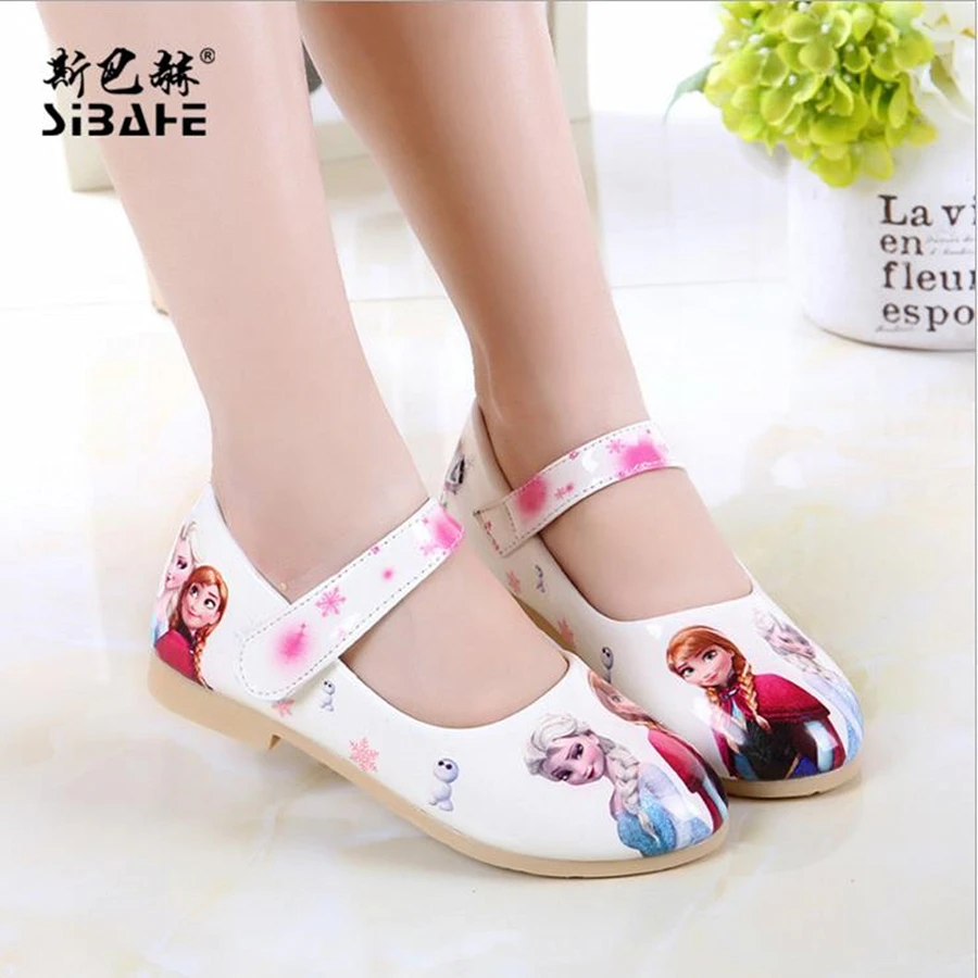Детские Туфельки Эльзы для девочек повседневная детская обувь подарок на день