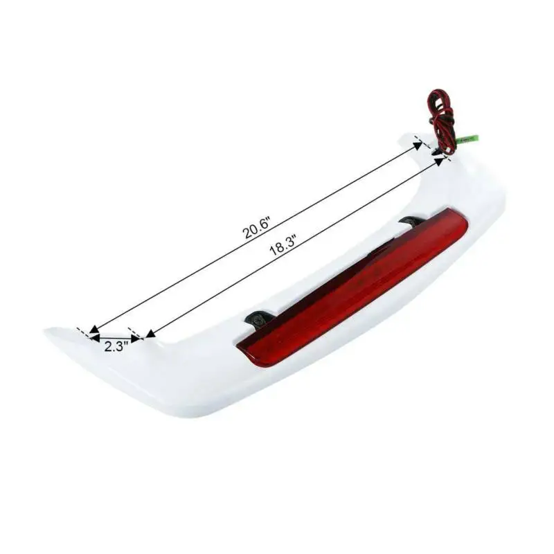 Спойлер для багажника мотоцикла Светодиодная лампа стоп светильник Honda Goldwing GL1800