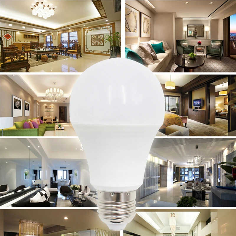 

LED Lamp E27 B22 LED Bulb AC 175V-265V 22W 18W 15W 12W 9W 7W 5W 3W Lampada LED Spotlight Table Lamp Home Decor Led Lights