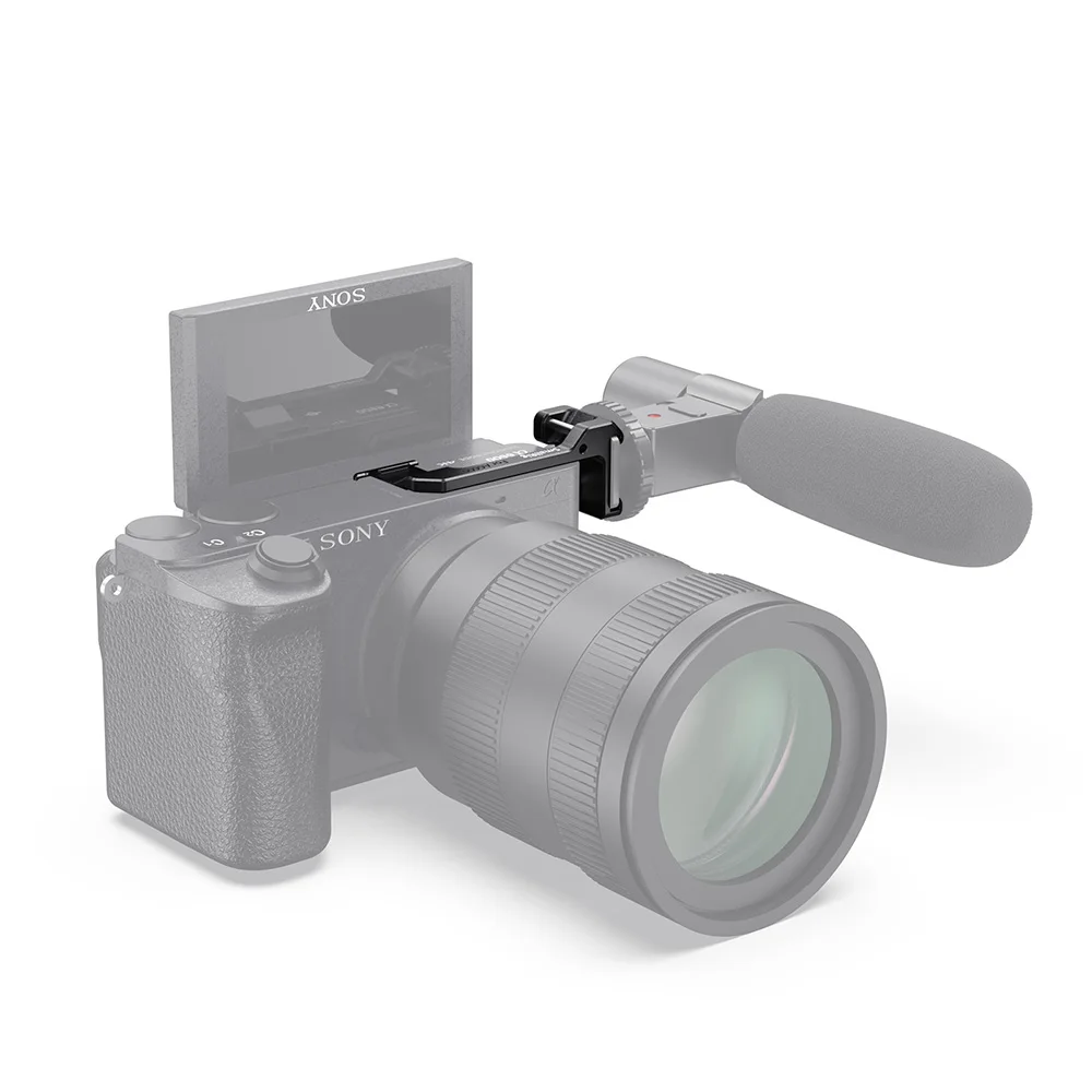 SmallRig левая сторона башмак Монтажная пластина перемещения для камеры sony a6600 быстрый выпуск Холодный башмак удлинительная пластина-2497