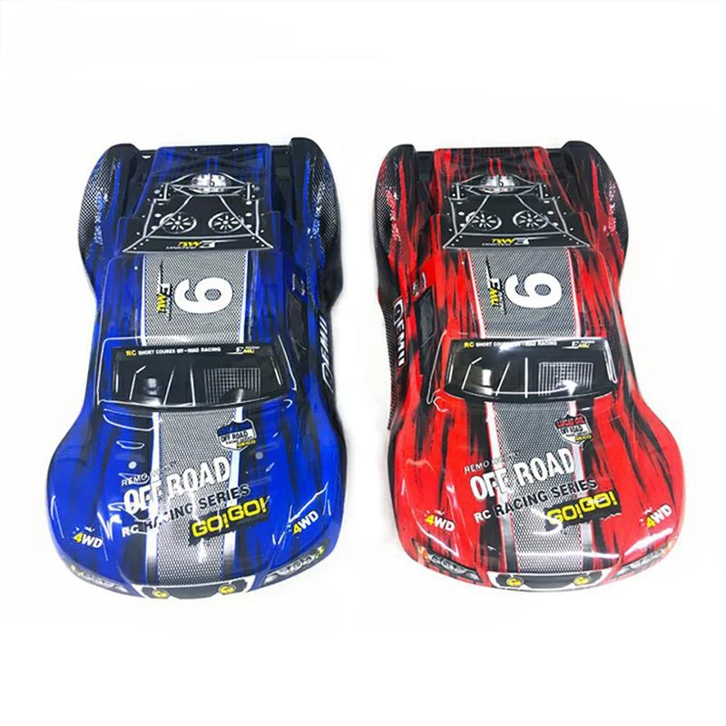 Пластиковый корпус для автомобиля 2 шт. Ремо M0280 1/10 HQ 727 4X4 Traxxas SCX10-красный и синий |