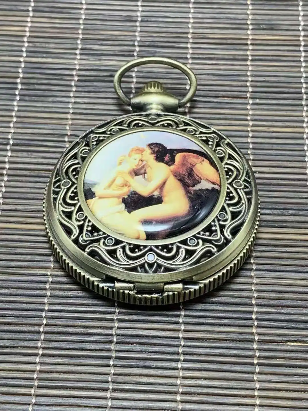 

Редкие часы старой династии Цин королевская латунь Механические карманные часы, #49, бесплатная доставка