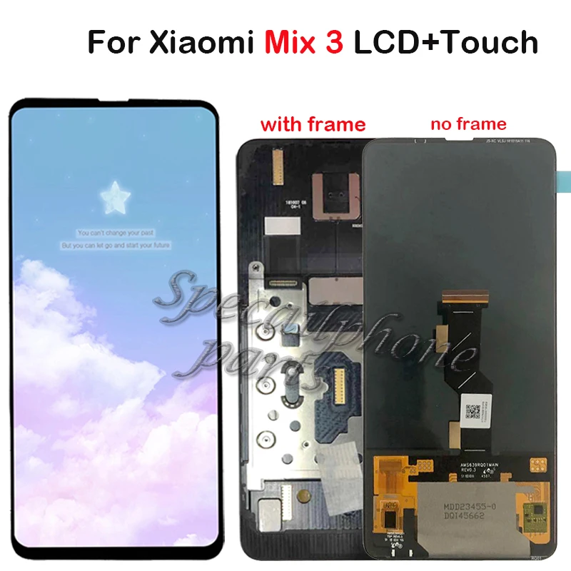 ЖК-дисплей 6 4 дюйма для Xiaomi Mi Mix 3 дигитайзер сенсорного экрана в сборе MIX3 черные