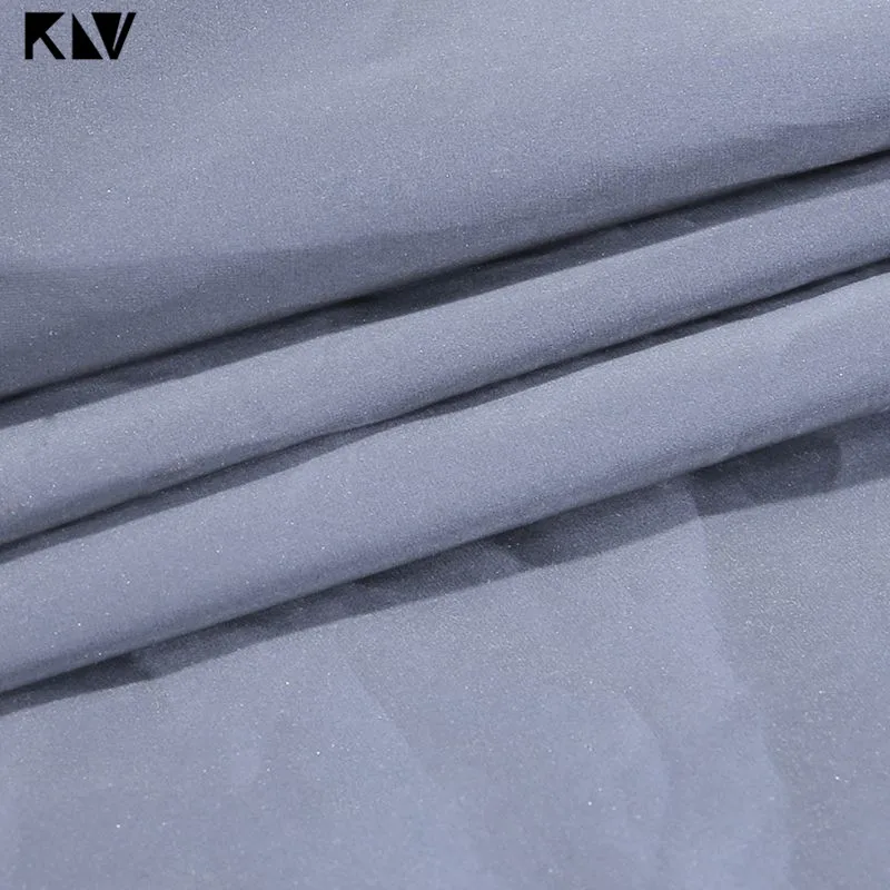 KLV осенние женские светоотражающие с длинным рукавом, с капюшоном, на молнии, Молодежные кроп топы для ночного бега, ветровка, короткое пальто, куртка