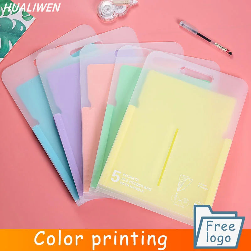 

Plastic A4 Folder File Manager Receipt File Extension File Package Bill Folder Paper Holder Office Supplies