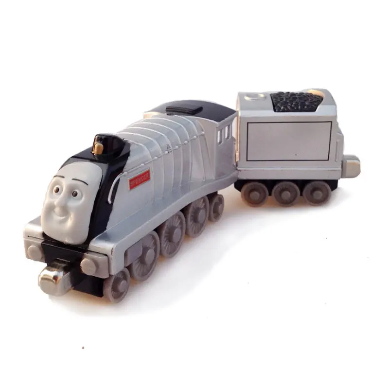 Подлинный автомобиль Thomas and Friends Каретка Спенсера детали поезда 1:43 металлический