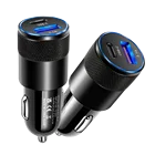 Автомобильное зарядное устройство Usb Type-C для iPhone12 X XR XS Max 8 Plus 7s 6s 11 Pro,iPad,Samsung,Xiaomi