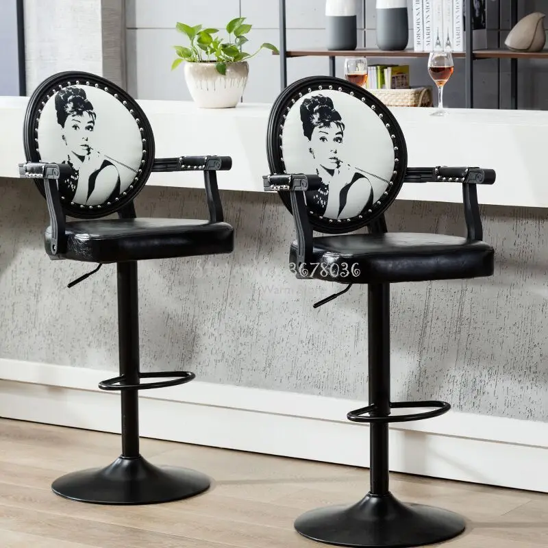 Европейский Креативный барный стул современные барные стулья высокий