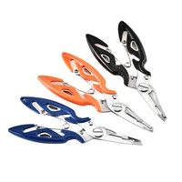fishing plier scissor braid line lure cutter hook remover tackle tool cutting fish use tongs scissors fishing pliers 3colors