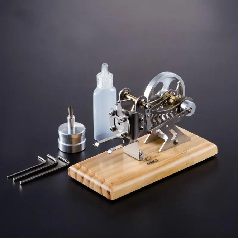 Стирлинговый вакуумный двигатель Принципиальная модель креативная настольная