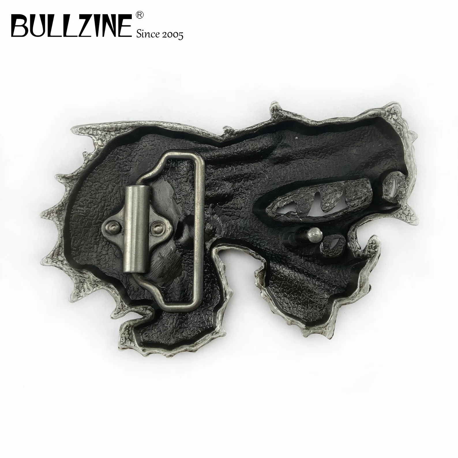 В Bullzine дракон пряжки ремня с оловянной отделкой FP 03328 длительное хранение
