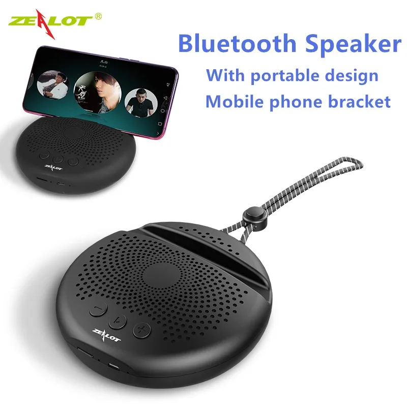 Портативный Bluetooth динамик мини стерео с FM радио водонепроницаемый сабвуфер