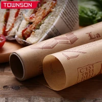 8 meters 30cm oilpaper food grade parchment paper cookie bbq tools kitchen accessories baking tools bread burger fries wrappers