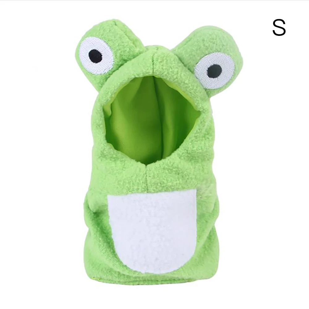 Милая одежда для косплея птицы лягушки попугая зимнее пальто теплая с капюшоном