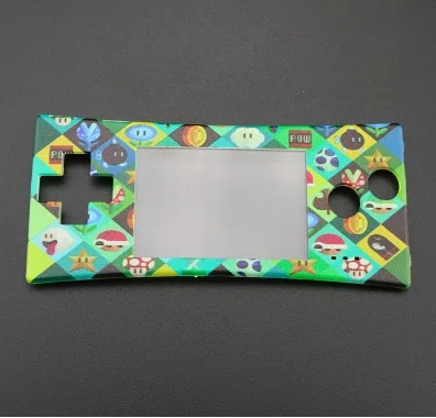 10 шт./лот лицевая панель сменная передняя оболочка корпус для Nintendo Game Boy Micro GB M |