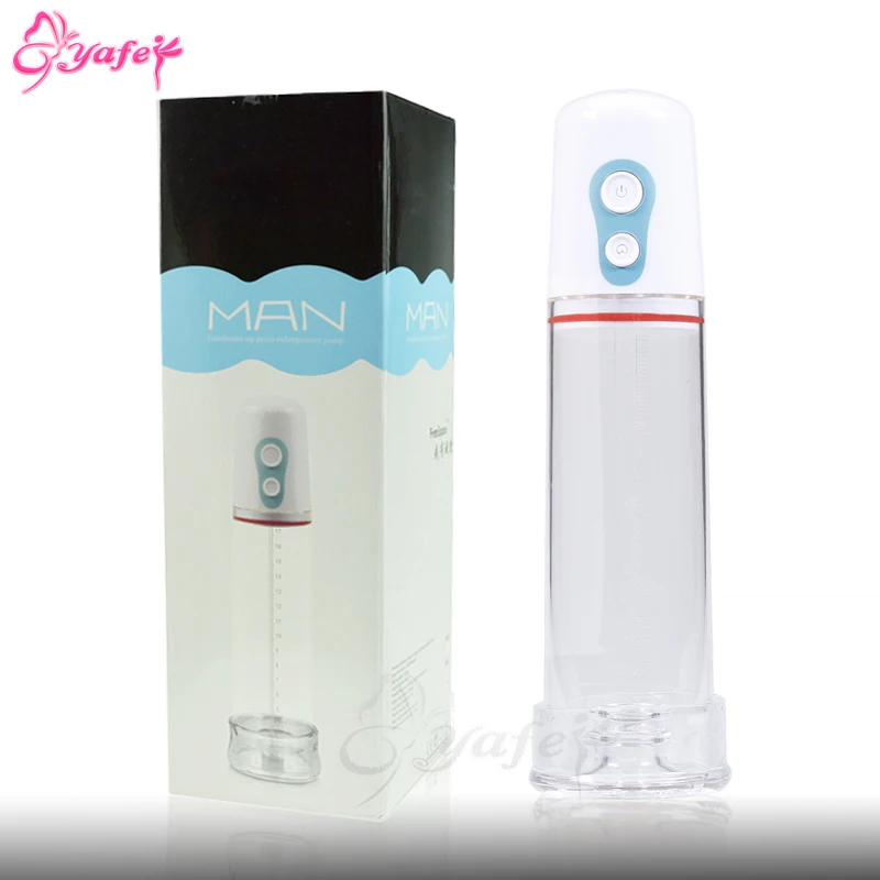 Увеличение пениса Мужской насос для вибратор мужчин Автоматический удлинитель