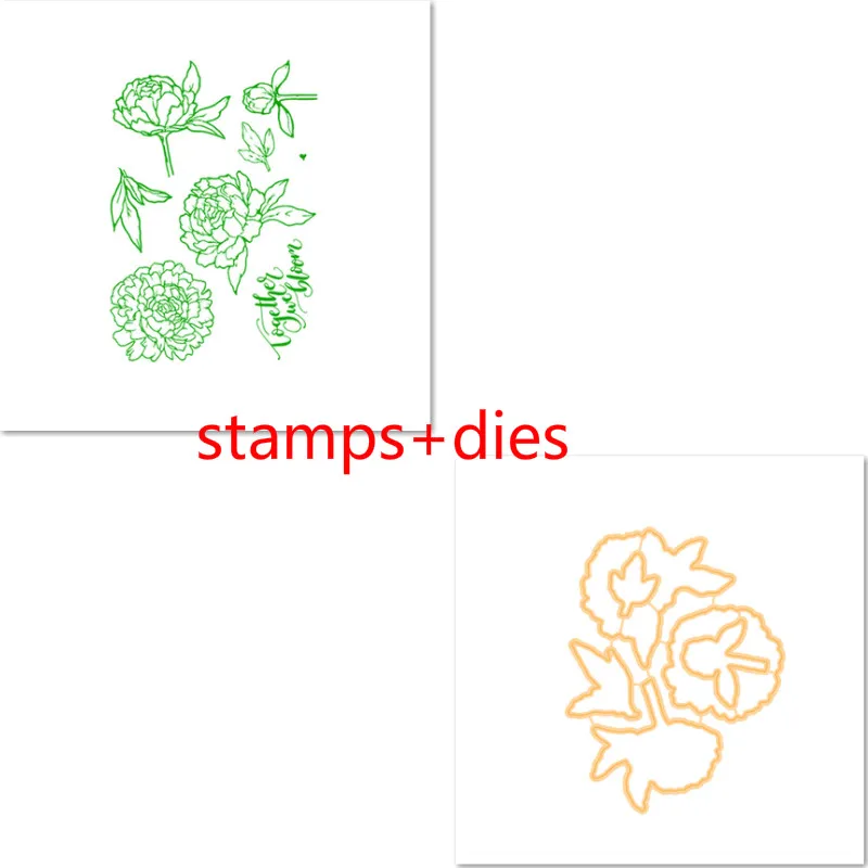 dies with stamps 1 0,5$ для всех штампов! новые металлические Вырубные штампы для скрапбукинга, открыток, создания альбома, тиснения, поделки, вырубка, новые - Цвет: dies with stamps 1
