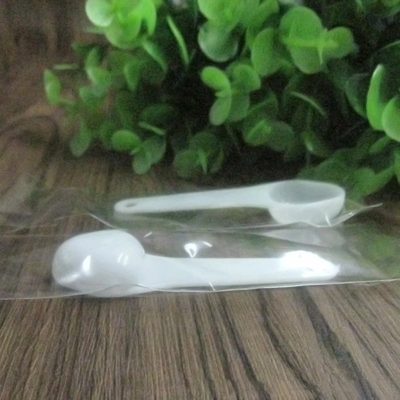 

Disposable Plastic Measuring Spoons for Reagent Powder 0.75g 1.5ml 1.2g 2.5ml 3.5g 7ml 4.5g 9ml Food Grade PP White Transparent