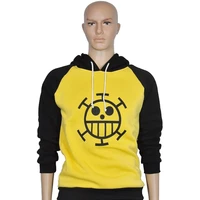 newest anime one piece 3d hoodie sweatshirts trafalgar law cosplay pirates pullovers men hoodies outerwear coat outfit