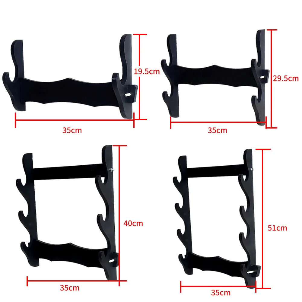 Настенный держатель меча самурая Подставка для средневековый рыцарь японский