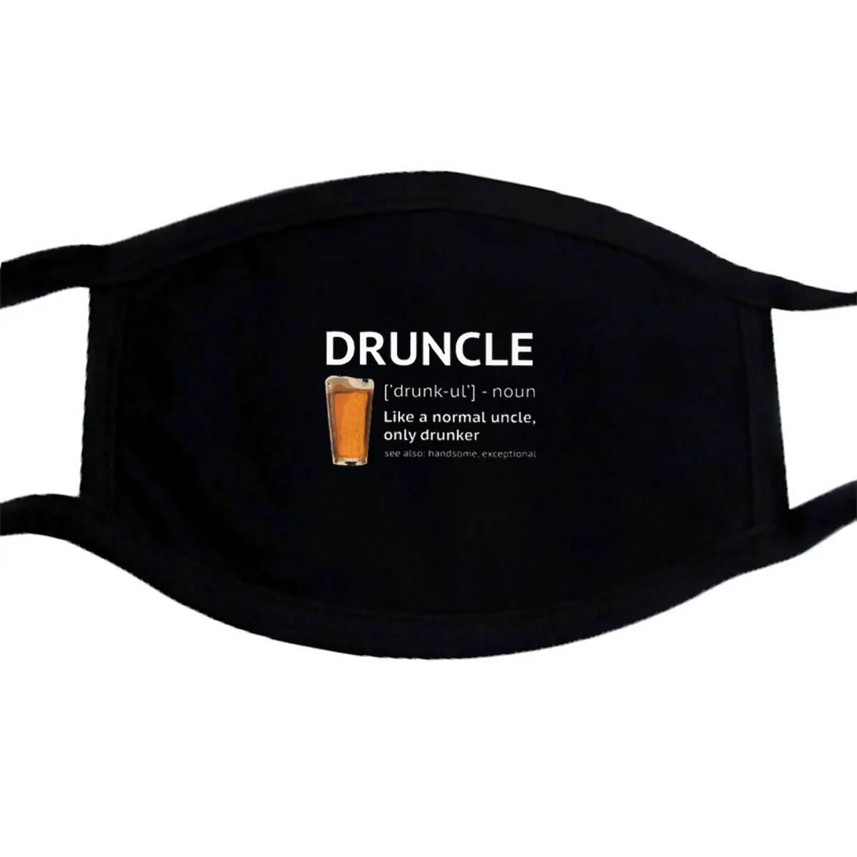 Пивной Druncle как обычный дядюшка только Алкогольная маска PM2.5 | Аксессуары для