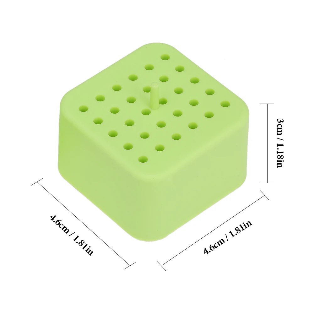 Зубной Бур Держатель головки пластиковая Стоматологическая стойка для буров