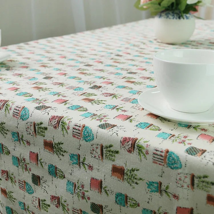 Скатерть в стиле кантри с принтом для кухни обеденного стола украшения дома