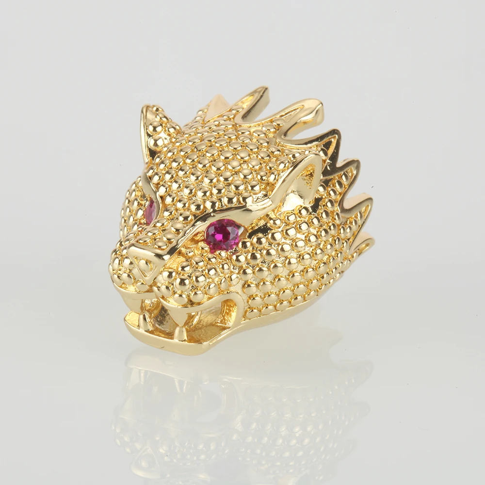 Бусины-разделители для ювелирных изделий фурнитура с золотым Драконом