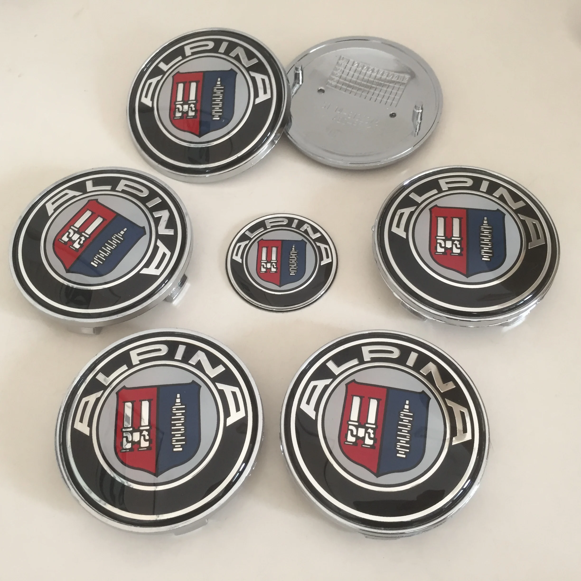 ALPINA крышка переднего капота автомобиля значок задний багажник эмблема на руль