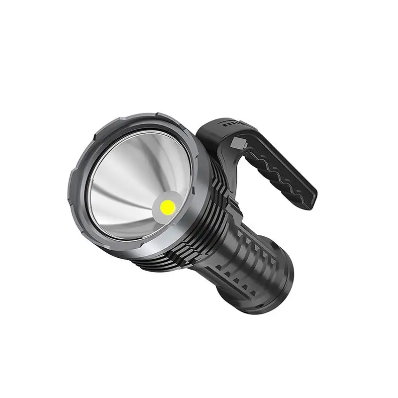 1pc USB Rechargeable Life Waterproof Outdoor 4 Light Modes Searchlight Spotlight Portable LED Flashlight 1000lm Super Bright | Дом и сад