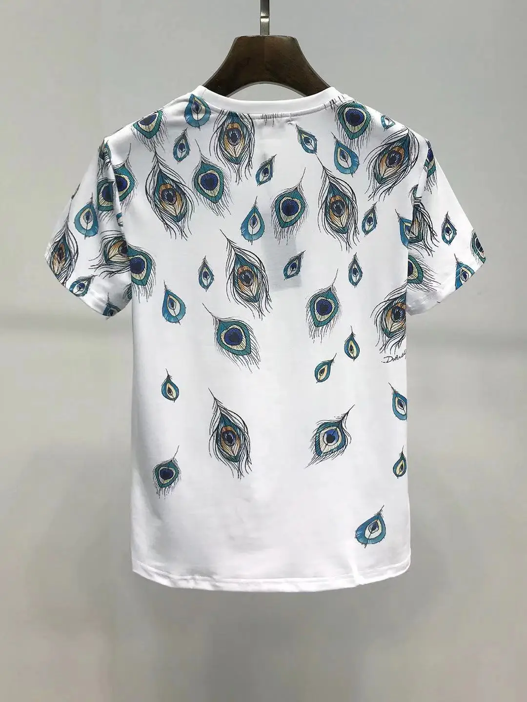

Tops & XK12830Fashion футболки 2021 взлетно-посадочной класса люкс от известного бренда, в европейском стиле с короткими рукавами и принтом в виде вече...