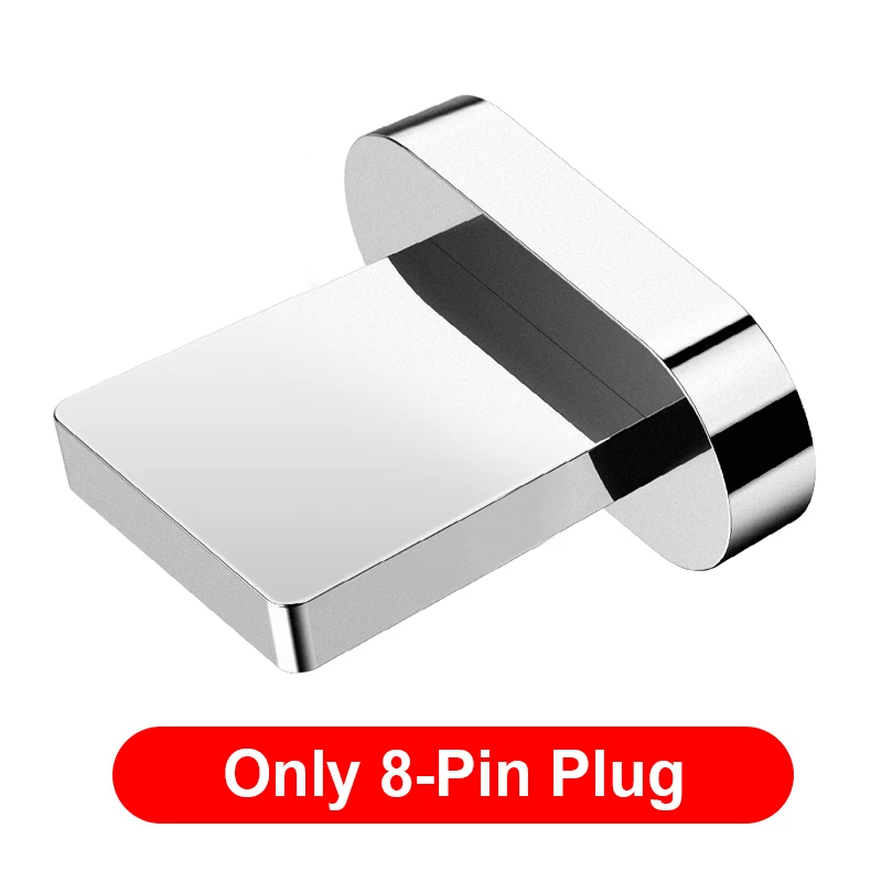 Магнитный кабель GETIHU 3,0 A для быстрой зарядки iPhone X 8 samsung Quick Charge Micro usb type C Магнитный зарядный шнур для передачи данных - Цвет: For iPhone Plug