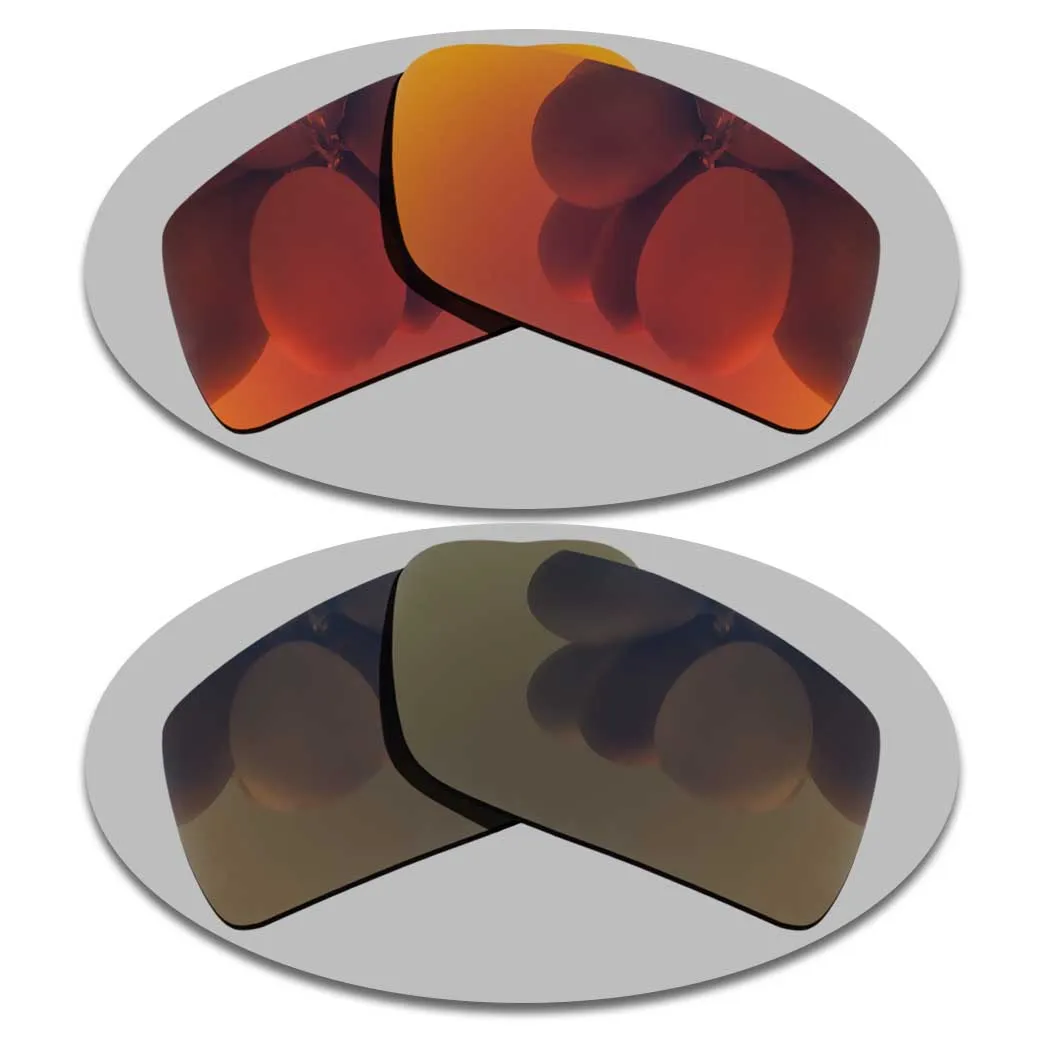 

Оранжево-красные зеркальные и бронзовые Золотые Зеркальные поляризованные Сменные линзы для оправы Gascan 100% UVA & UVB