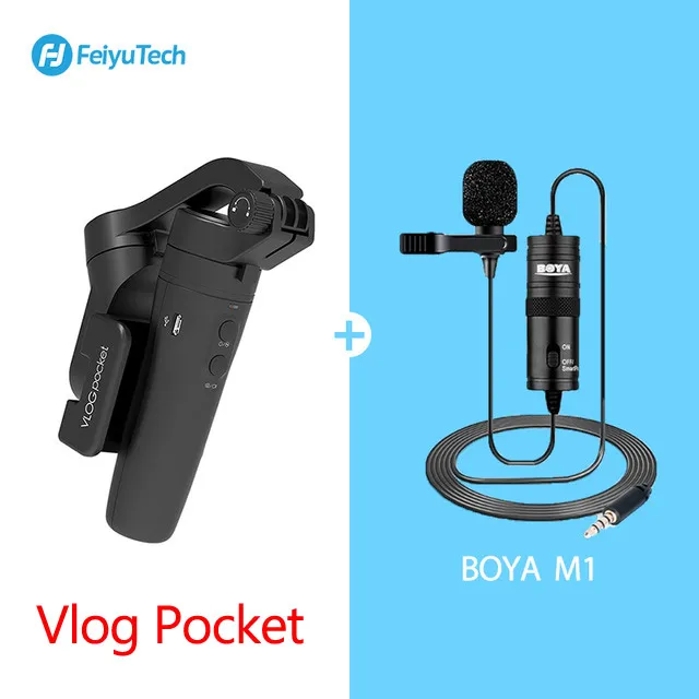Feiyu tech Vimble 2/Vlog Карманный 3-осевой карданный стабилизатор для смартфона, выдвигаемая ручная дистанционного Управление PK Zhiyun Smooth Q 4 - Цвет: with mic