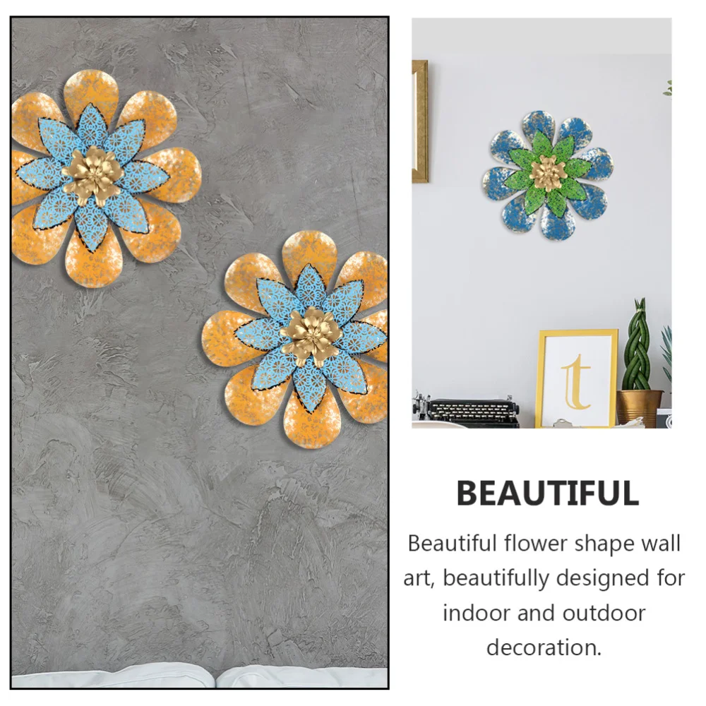 

Iron Flower Wall Decor Wall Hanging Decor Home Wall Hanging Decor Flower Crafts