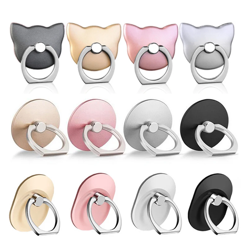 Держатель для мобильного телефона с кольцом на палец подставка iPhone X аксессуары