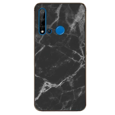 Для Huawei Nova 5i GLK-LX1 GLK-LX2 чехол роскошный из ТПУ и силикона Чехлы для телефона задняя