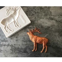 run horse shape fondant cake silicone mold cookie ice cream molds biscuits candy chocolate mould baking cake decoration tools