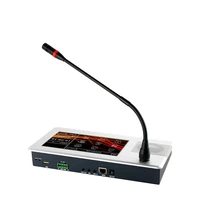 ip 6803 network paging microphone digital broadcasting system microphone offline broadcast two way intercom