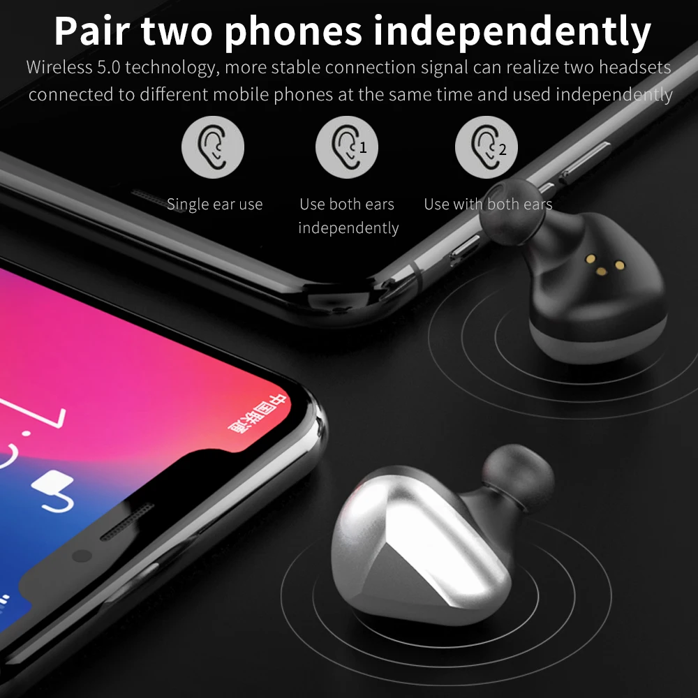 T50 TWS Bluetooth наушники беспроводные Aptx Игровые Спортивная гарнитура Pk i9000 i9S i100000 i11 i500